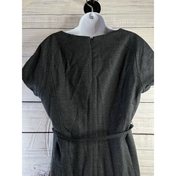 Ted Baker London Wool Sheath Dress 5 (12 US)  Sleeveless with Blazer Set Career - Picture 6 of 16